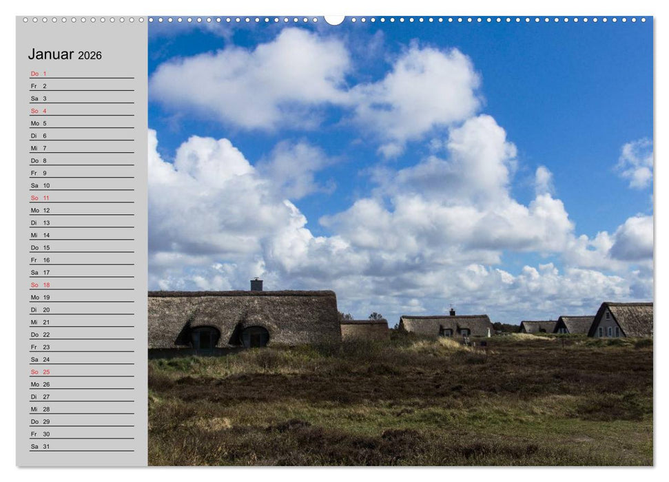 Dänemark - Umgebung von Hvide Sande (CALVENDO Wandkalender 2026)