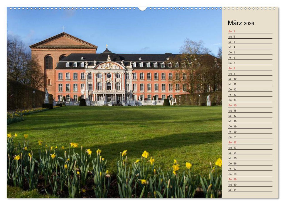 TRIER an der Mosel (CALVENDO Wandkalender 2026)