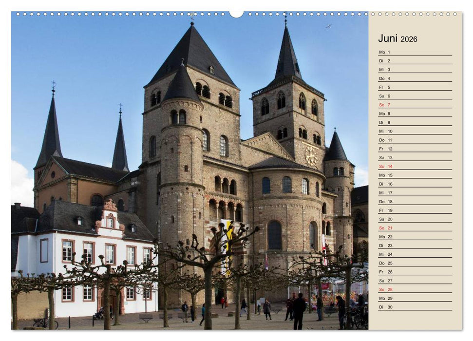 TRIER an der Mosel (CALVENDO Wandkalender 2026)