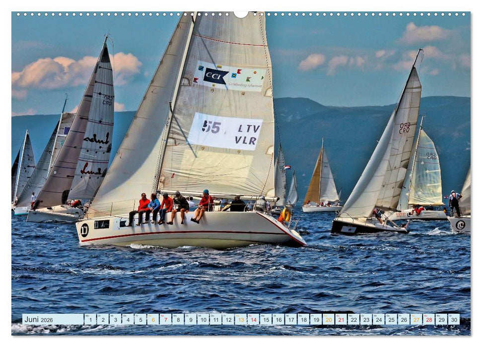 Segeln, Freiheit erleben (CALVENDO Wandkalender 2026)
