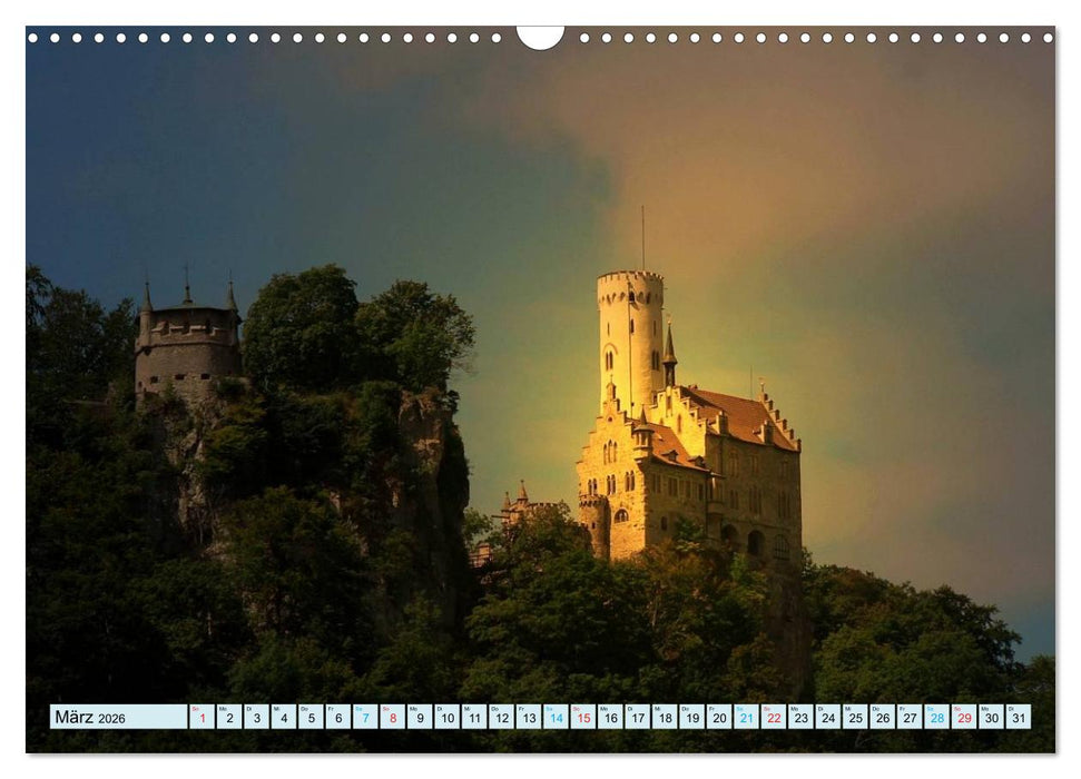 Stimmungsvolle Schwäbische Alb (CALVENDO Wandkalender 2026)