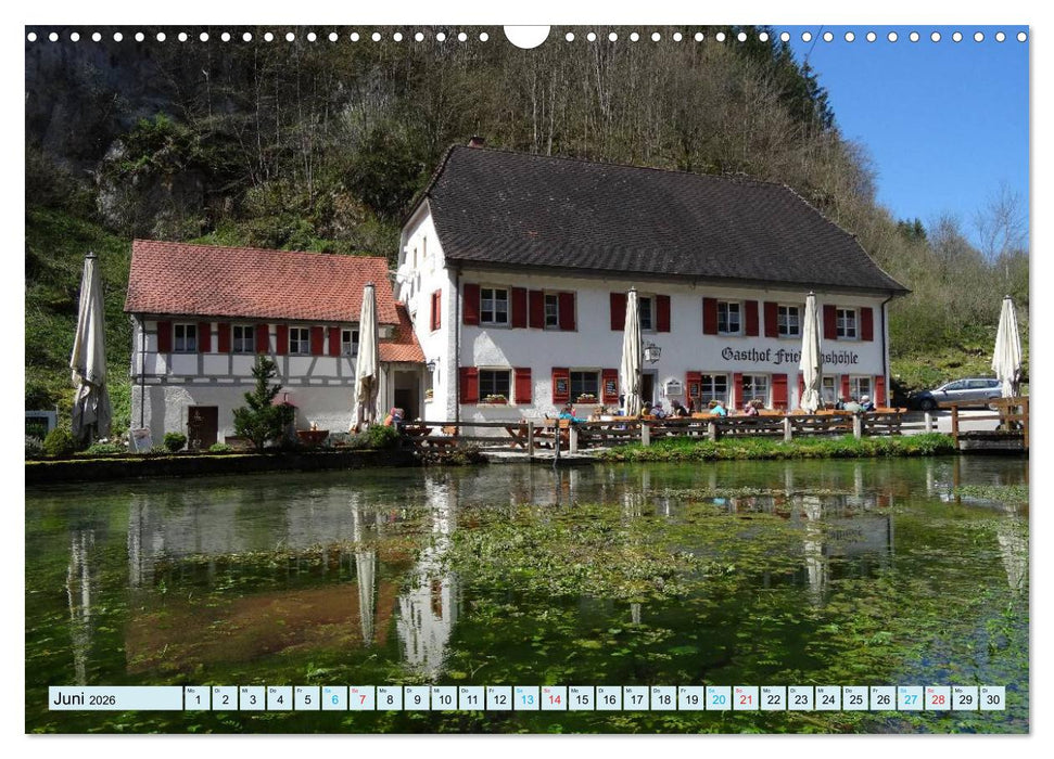 Stimmungsvolle Schwäbische Alb (CALVENDO Wandkalender 2026)