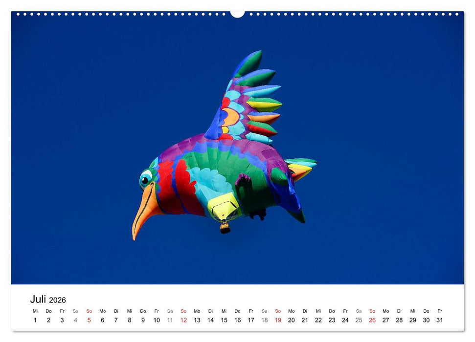Balloon Fiesta New Mexico (CALVENDO Premium Wandkalender 2026)
