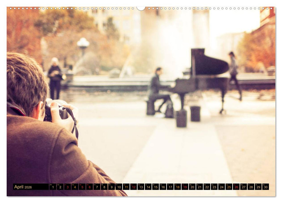 Klavier fasziniert (CALVENDO Premium Wandkalender 2026)