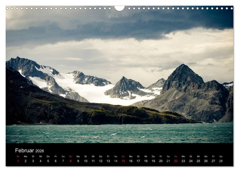 Antarktis 68° Süd (CALVENDO Wandkalender 2026)