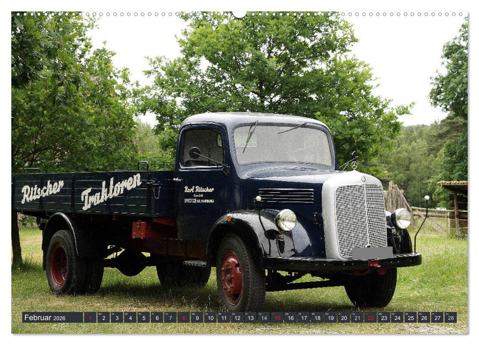 Historische Nutzfahrzeuge (CALVENDO Wandkalender 2026)