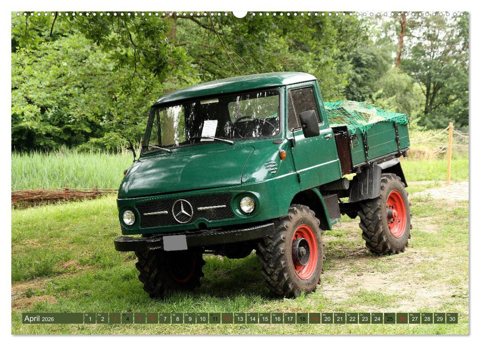 Historische Nutzfahrzeuge (CALVENDO Wandkalender 2026)