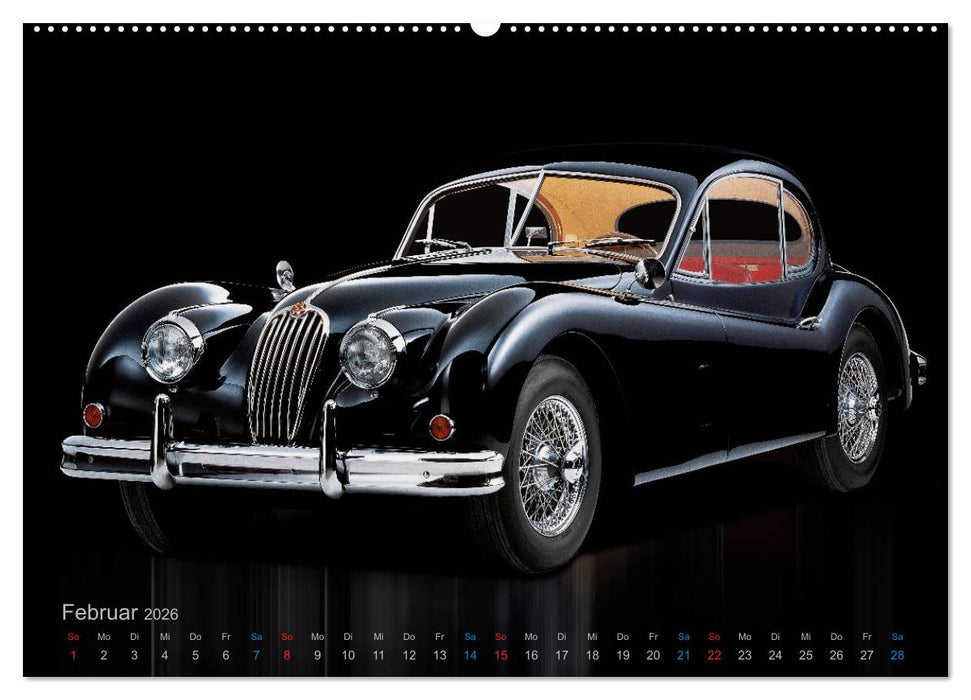Zeitlose Ästhetik Oldtimer-Fotografien von Wolf Kloss (CALVENDO Premium Wandkalender 2026)