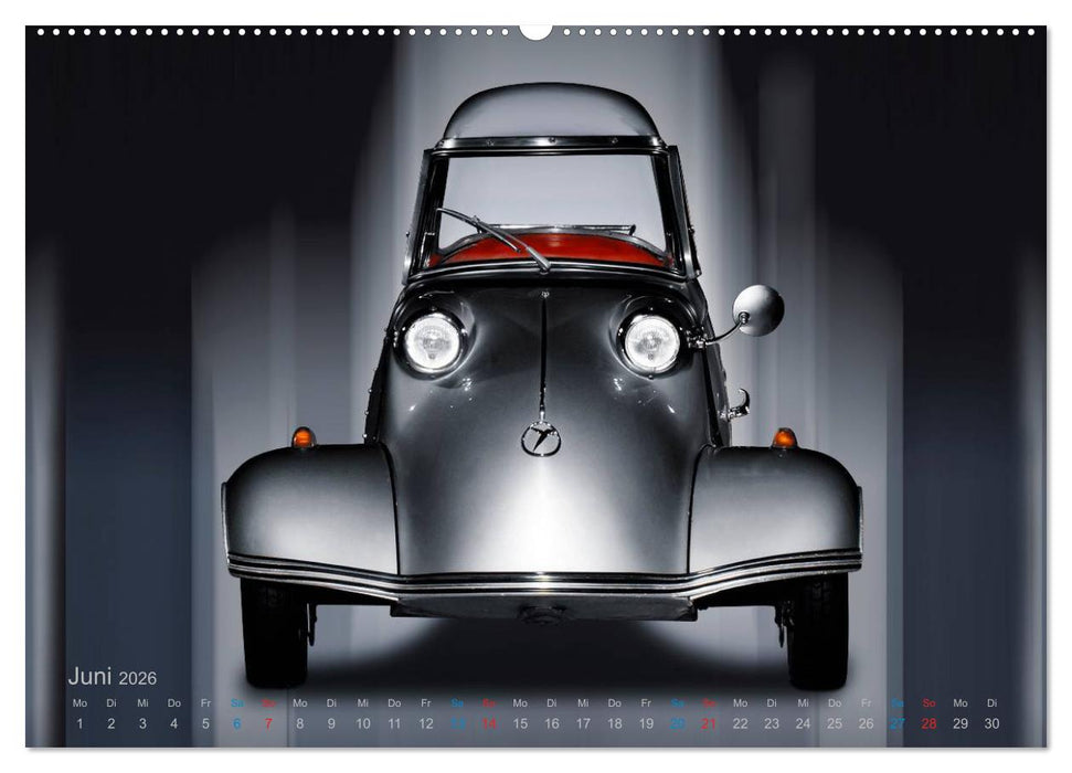 Zeitlose Ästhetik Oldtimer-Fotografien von Wolf Kloss (CALVENDO Premium Wandkalender 2026)