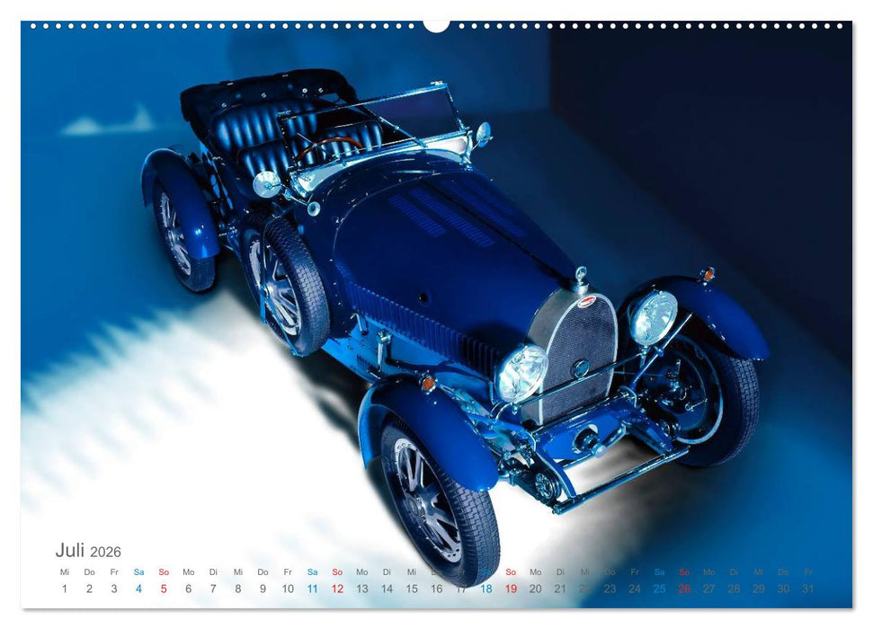 Zeitlose Ästhetik Oldtimer-Fotografien von Wolf Kloss (CALVENDO Premium Wandkalender 2026)
