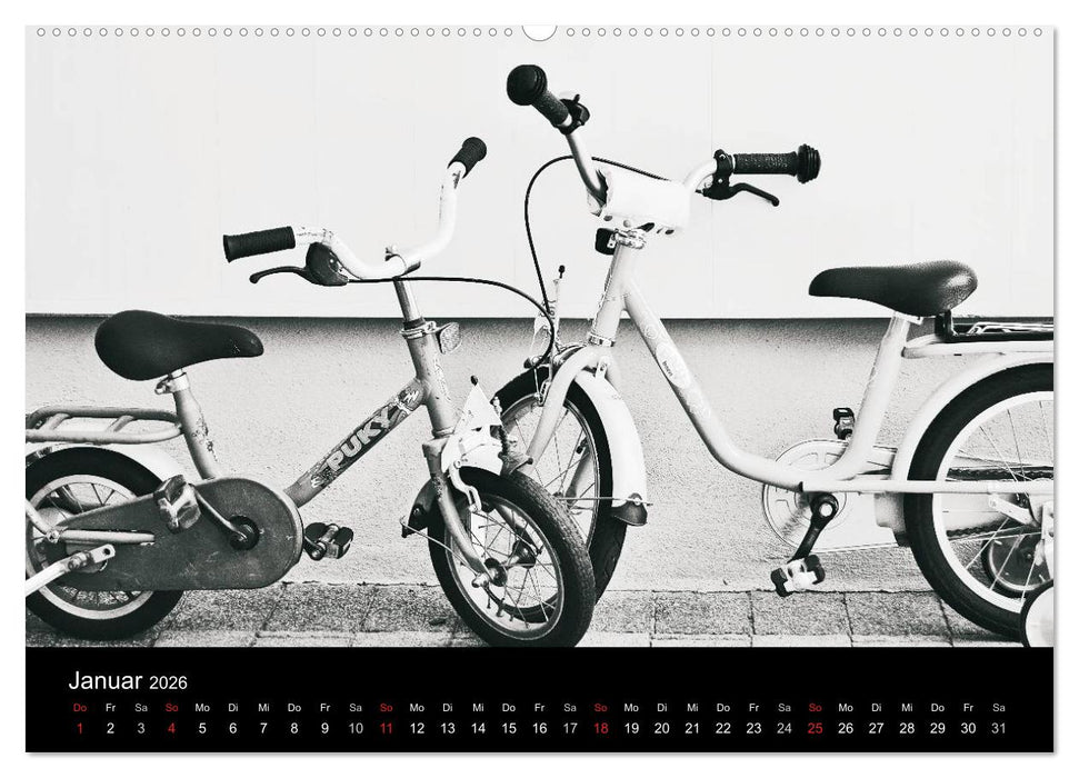 200 Jahre Fahrrad - Ausschnitte von Ulrike SSK (CALVENDO Premium Wandkalender 2026)