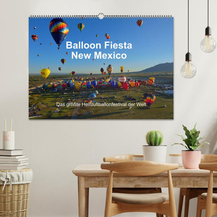 Balloon Fiesta New Mexico (CALVENDO Wandkalender 2026)