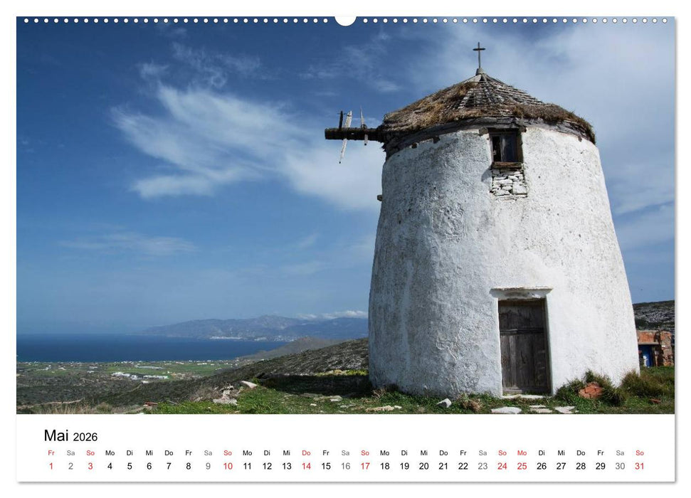 Paros, Perle der Kykladen (CALVENDO Wandkalender 2026)