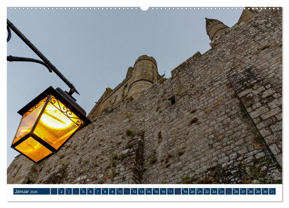 Normandie - raue Küsten, sanfte Hügel (CALVENDO Premium Wandkalender 2026)