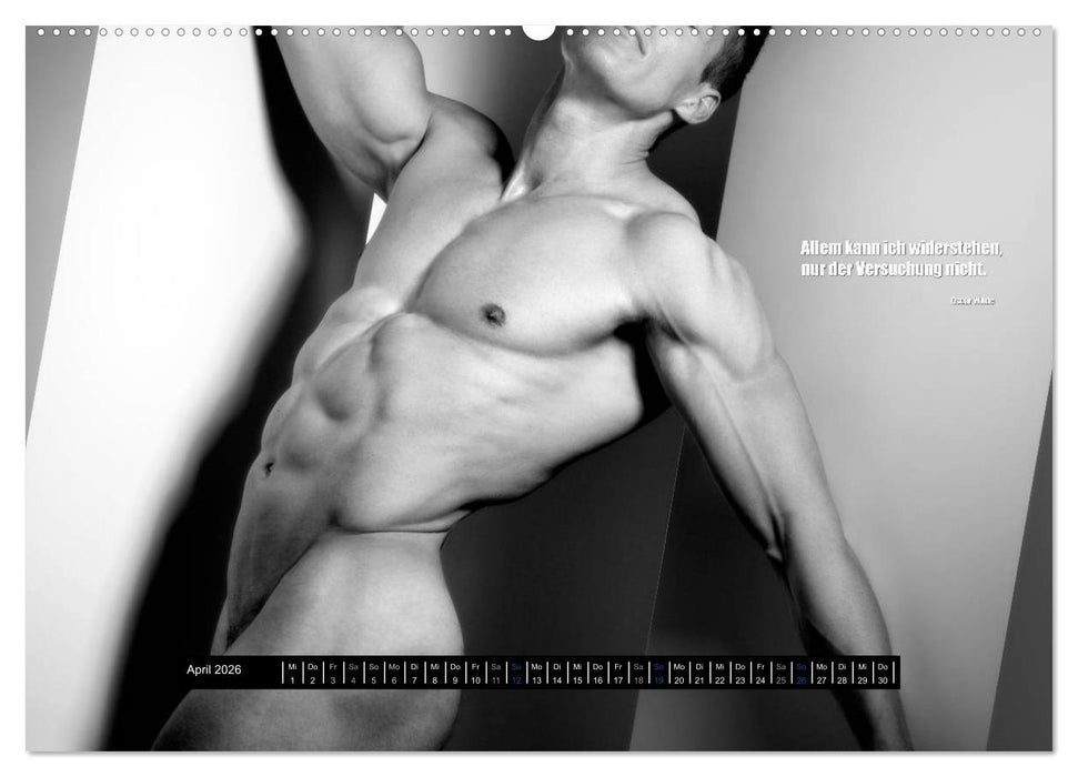 Kluge Sprüche... starke Männer (CALVENDO Premium Wandkalender 2026)