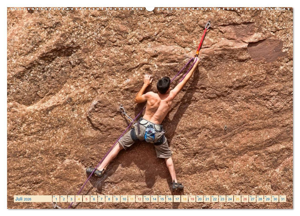 Bergsteigen und Klettern (CALVENDO Premium Wandkalender 2026)