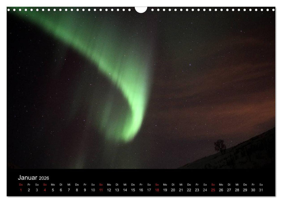 Wintertraum Nordnorwegen (CALVENDO Wandkalender 2026)