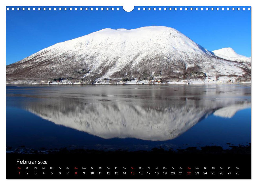 Wintertraum Nordnorwegen (CALVENDO Wandkalender 2026)