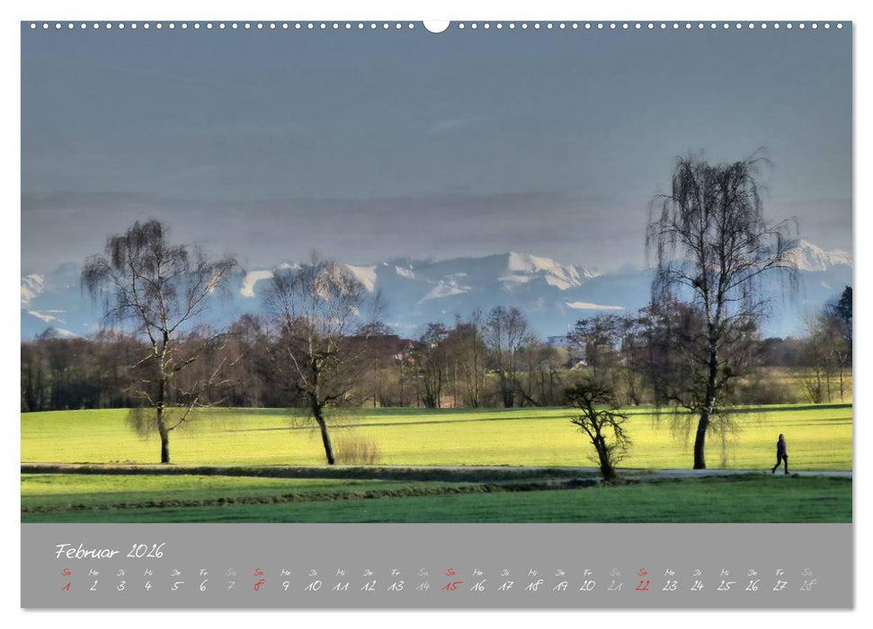 Farbrausch Bodensee (CALVENDO Premium Wandkalender 2026)