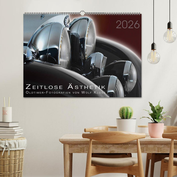 Zeitlose Ästhetik Oldtimer-Fotografien von Wolf Kloss (CALVENDO Wandkalender 2026)
