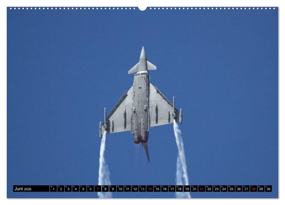 Augenblicke in der Luft: Eurofighter Typhoon (CALVENDO Wandkalender 2026)