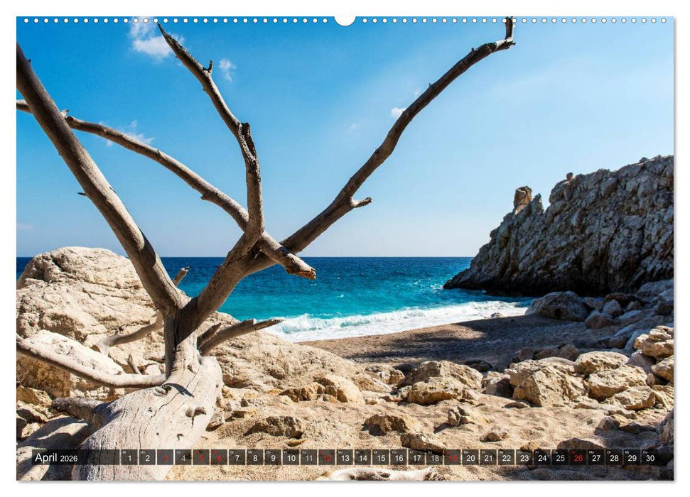 Karpathos – die unbekannte Schöne (CALVENDO Premium Wandkalender 2026)