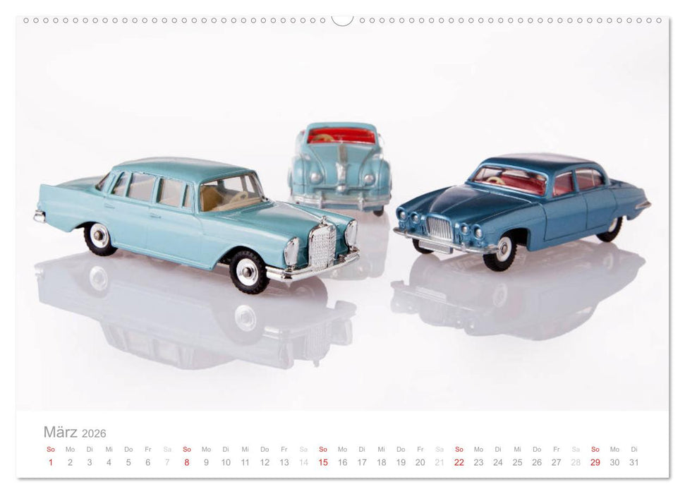 Dinky Toys Spielzeugautos (CALVENDO Premium Wandkalender 2026)