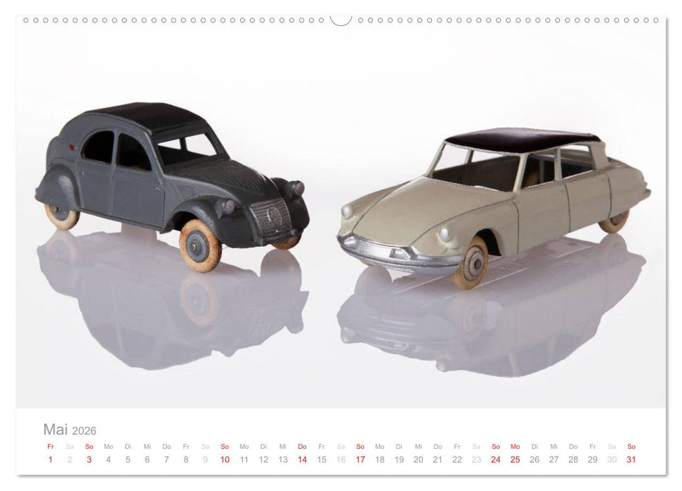 Dinky Toys Spielzeugautos (CALVENDO Premium Wandkalender 2026)