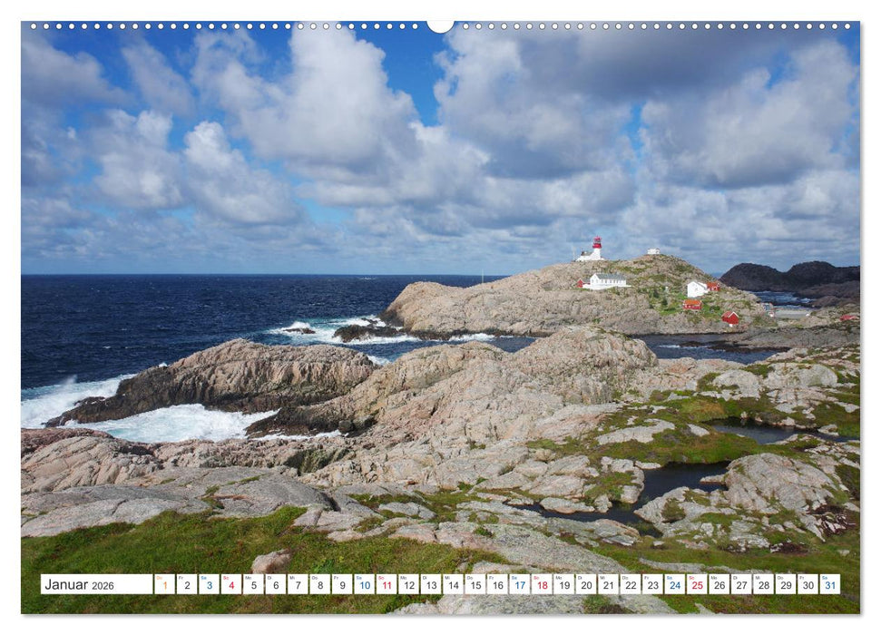 Norwegen PUR (CALVENDO Premium Wandkalender 2026)