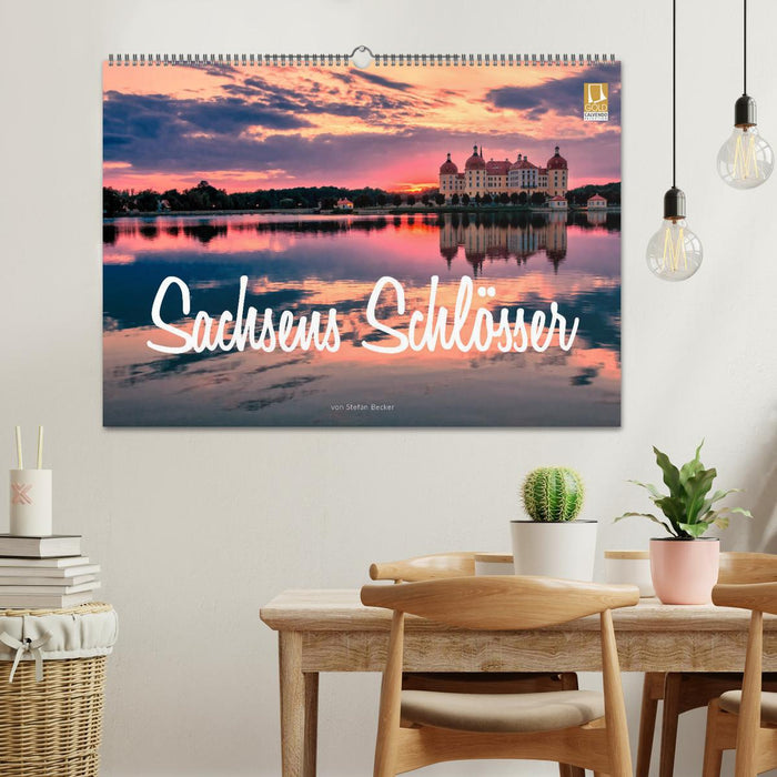 Sachsens Schlösser (CALVENDO Wandkalender 2026)