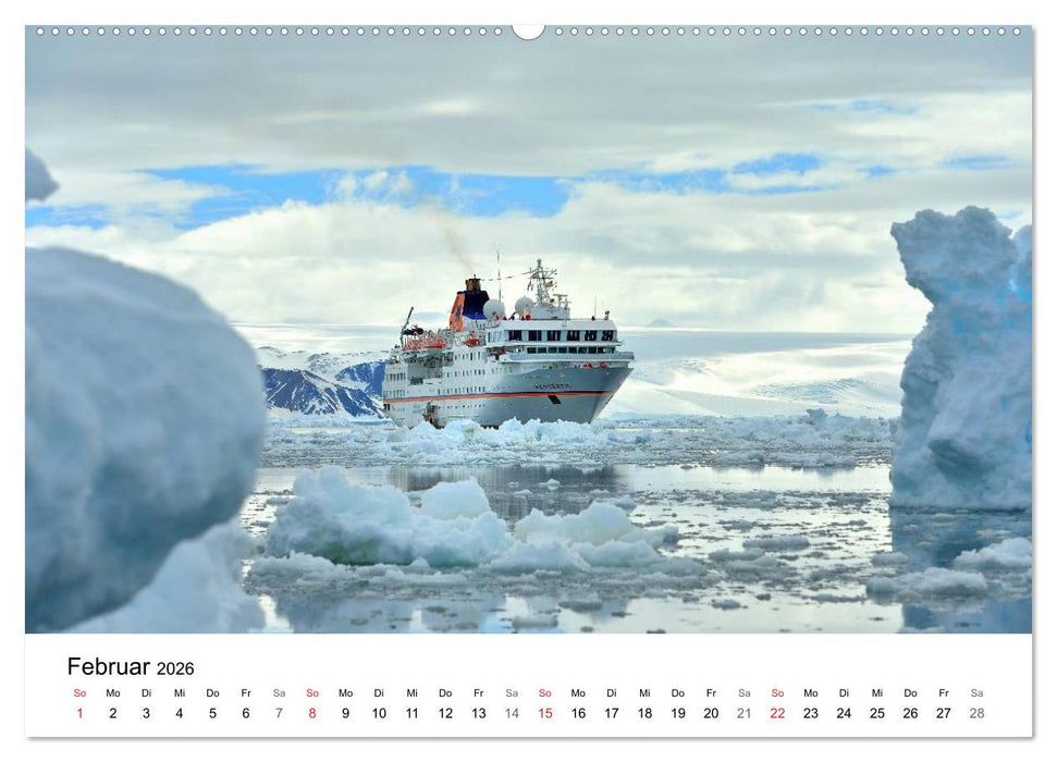 Expeditions-Kreuzfahrten MS BREMEN und MS HANSEATIC (CALVENDO Wandkalender 2026)