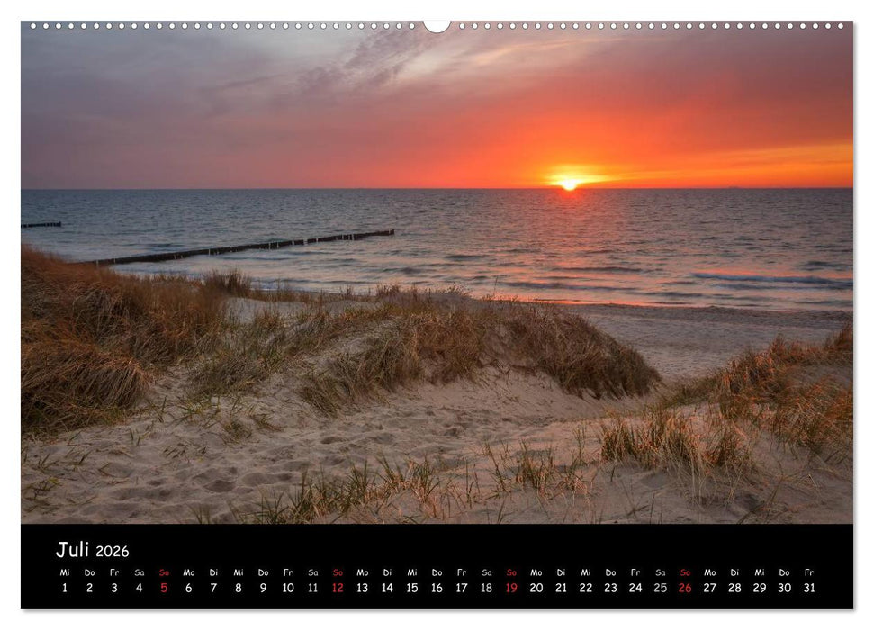 Ostseeregion Darß-Zingst (CALVENDO Premium Wandkalender 2026)