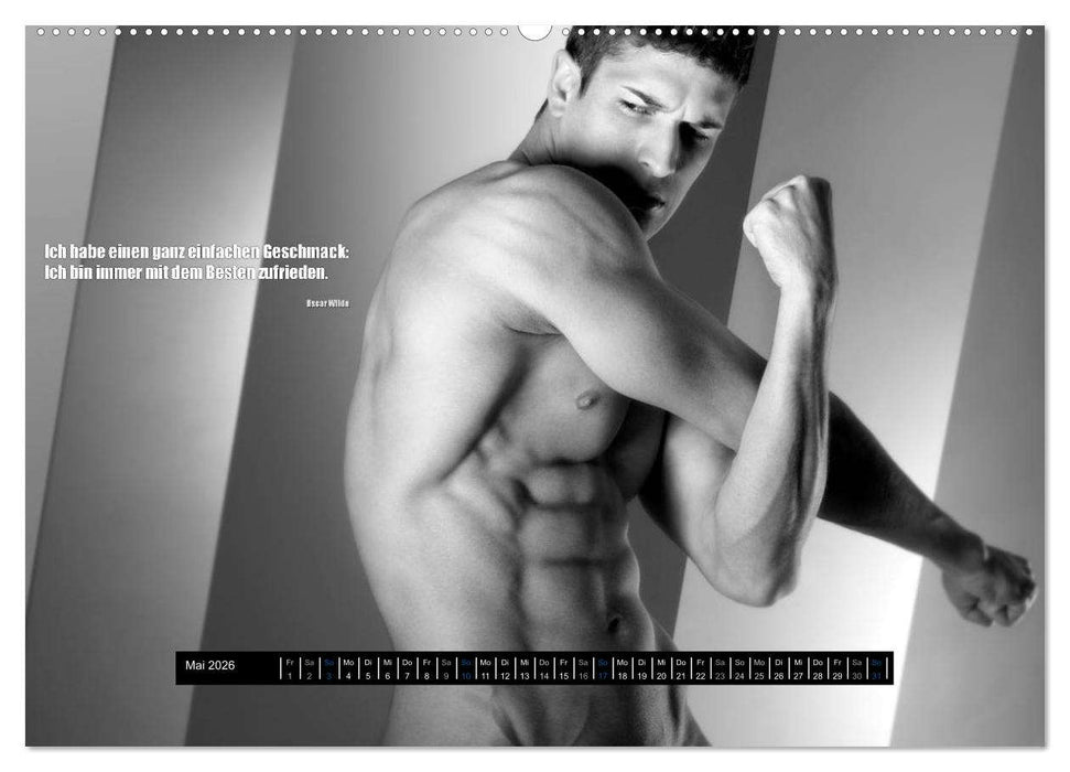 Kluge Sprüche... starke Männer (CALVENDO Wandkalender 2026)