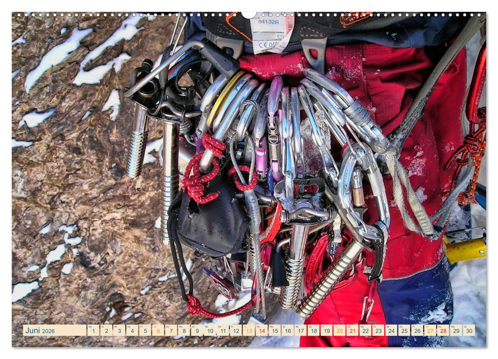 Bergsteigen und Klettern (CALVENDO Wandkalender 2026)