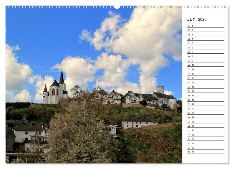 Die Eifel und ihre Regionen - Die Nordeifel (CALVENDO Premium Wandkalender 2026)