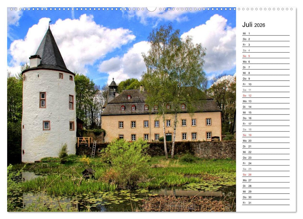 Die Eifel und ihre Regionen - Die Nordeifel (CALVENDO Premium Wandkalender 2026)