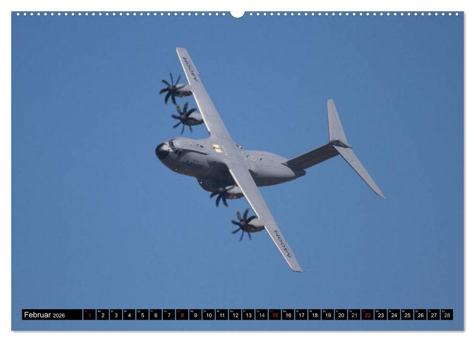 Augenblicke in der Luft: Airbus A400M (CALVENDO Wandkalender 2026)