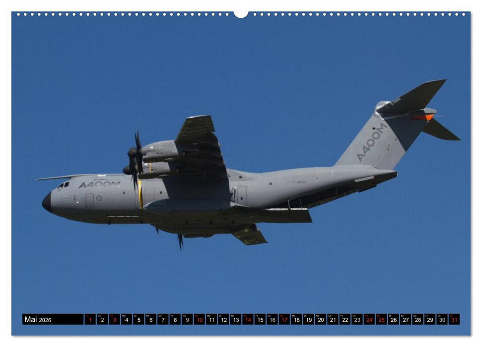 Augenblicke in der Luft: Airbus A400M (CALVENDO Wandkalender 2026)