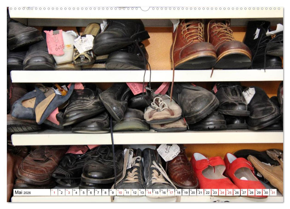Das Handwerk der Schuhmacher (CALVENDO Wandkalender 2026)