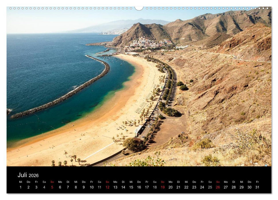 Teneriffa - Insel des ewigen Frühlings (CALVENDO Premium Wandkalender 2026)