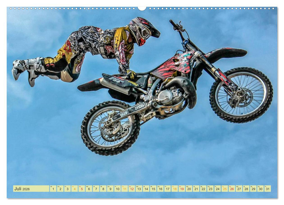 Motocross - so cool (CALVENDO Premium Wandkalender 2026)