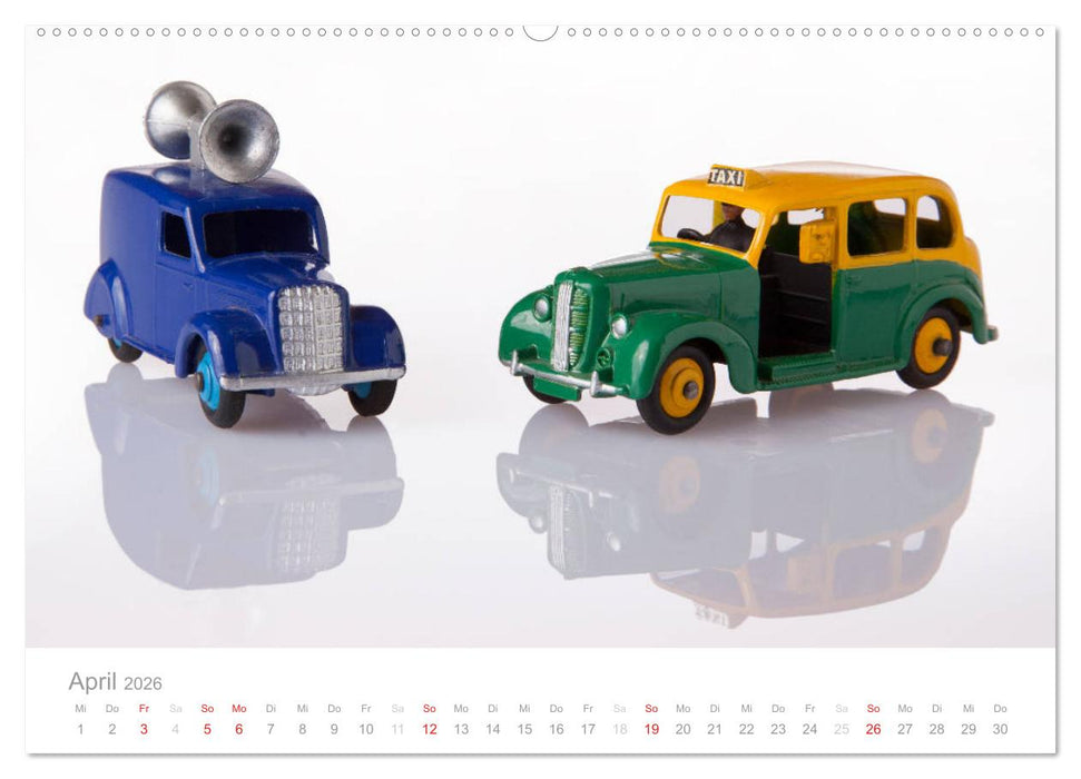 Dinky Toys Spielzeugautos (CALVENDO Wandkalender 2026)