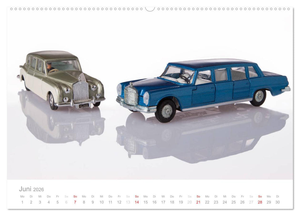 Dinky Toys Spielzeugautos (CALVENDO Wandkalender 2026)
