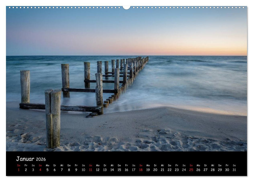 Ostseeregion Darß-Zingst (CALVENDO Wandkalender 2026)