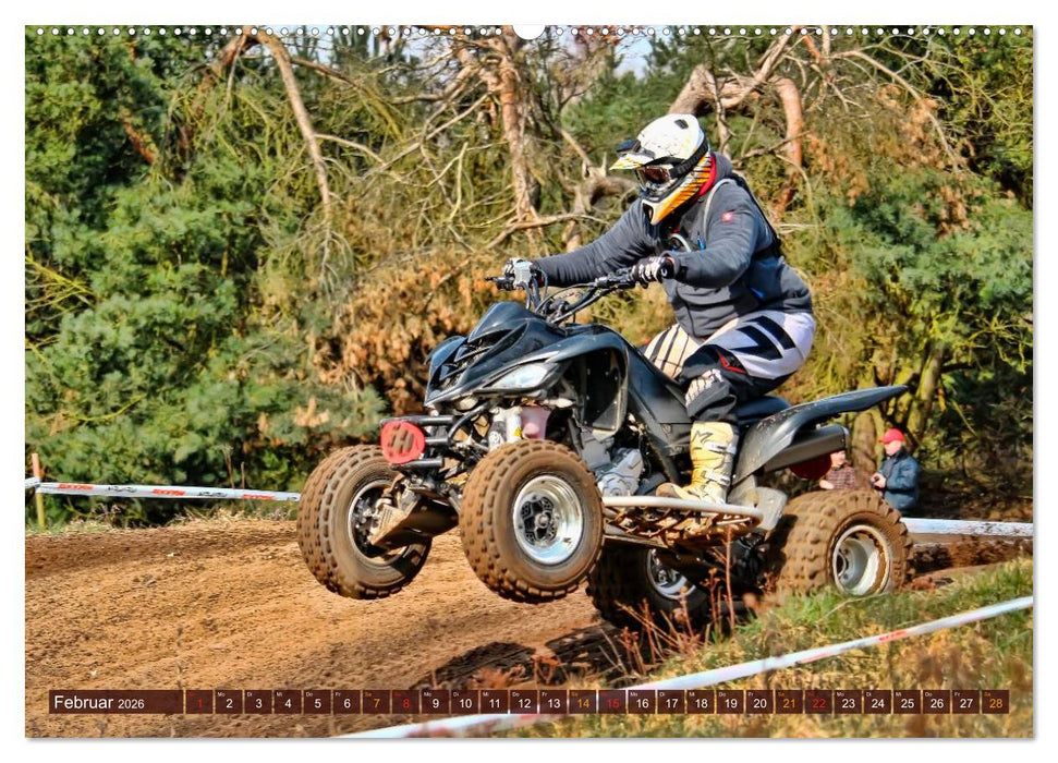 Quad - so cool (CALVENDO Premium Wandkalender 2026)