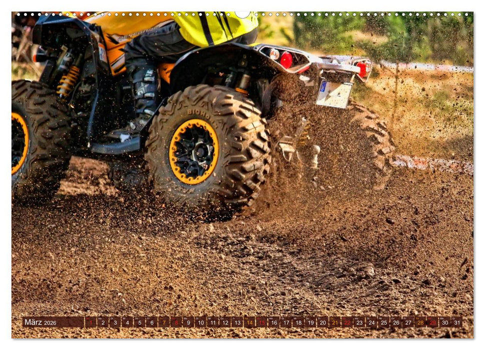 Quad - so cool (CALVENDO Premium Wandkalender 2026)