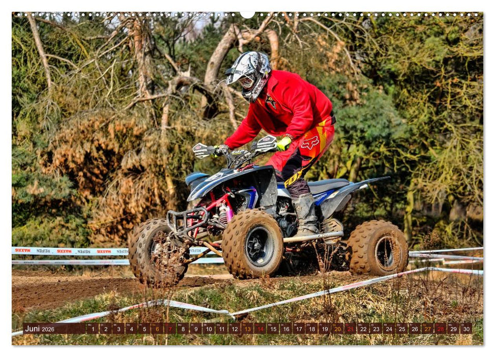 Quad - so cool (CALVENDO Premium Wandkalender 2026)