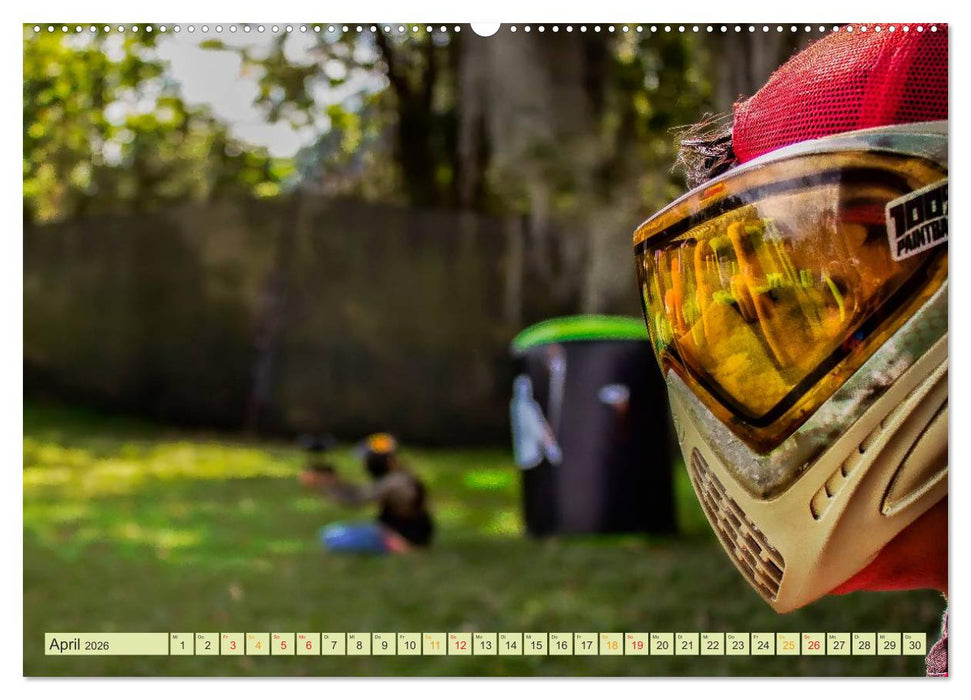Paintball - so cool (CALVENDO Wandkalender 2026)