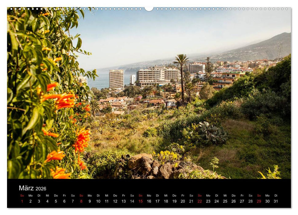 Teneriffa - Insel des ewigen Frühlings (CALVENDO Wandkalender 2026)