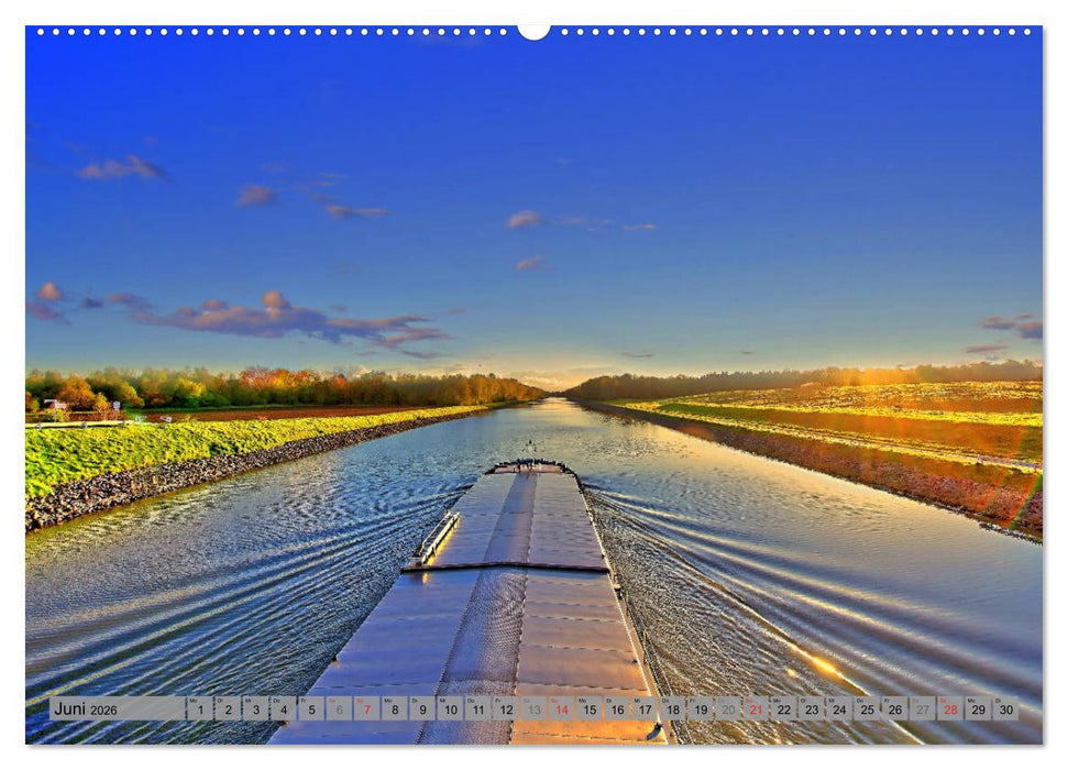 Kreis Coesfeld im Münsterland - Stadt Land Fluß (CALVENDO Premium Wandkalender 2026)